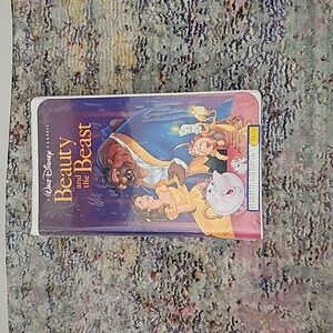 VHS Tape- Beauty and the Beast Disney New